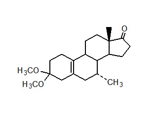 7α-Methyl-3,3-dimethoxy-5(10)-estrene-17-one