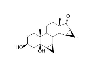 3β,5-Dihydroxy-6β,7β;15β,16β-dimethylene-5β-androstan-17-one