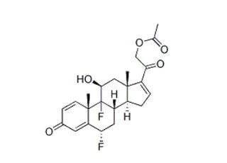 6alpha,9-difluoro-11beta,21-dihydroxypregna-1,4,16-triene-3,20-dione 21-acetate